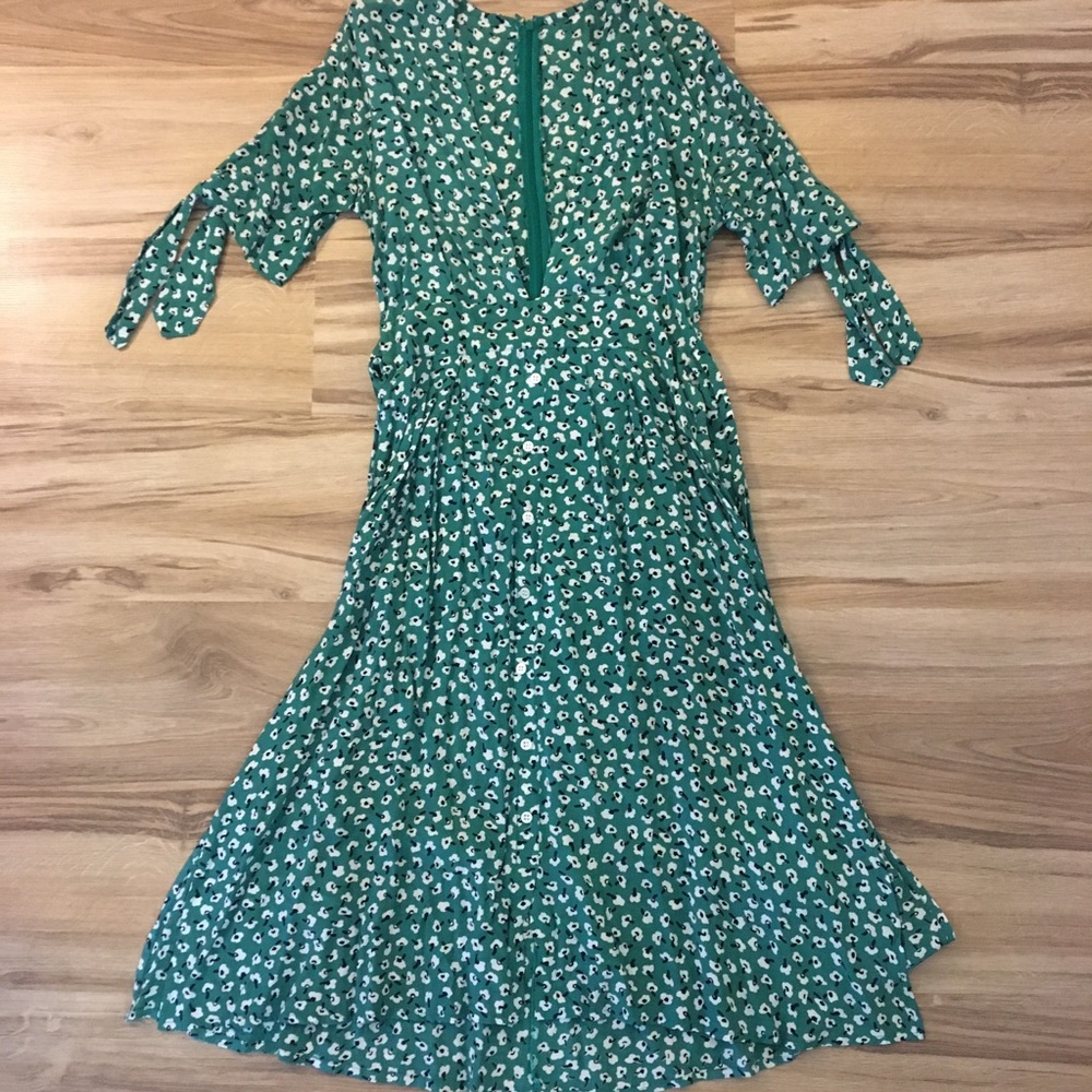 Faithfull floral midi dress